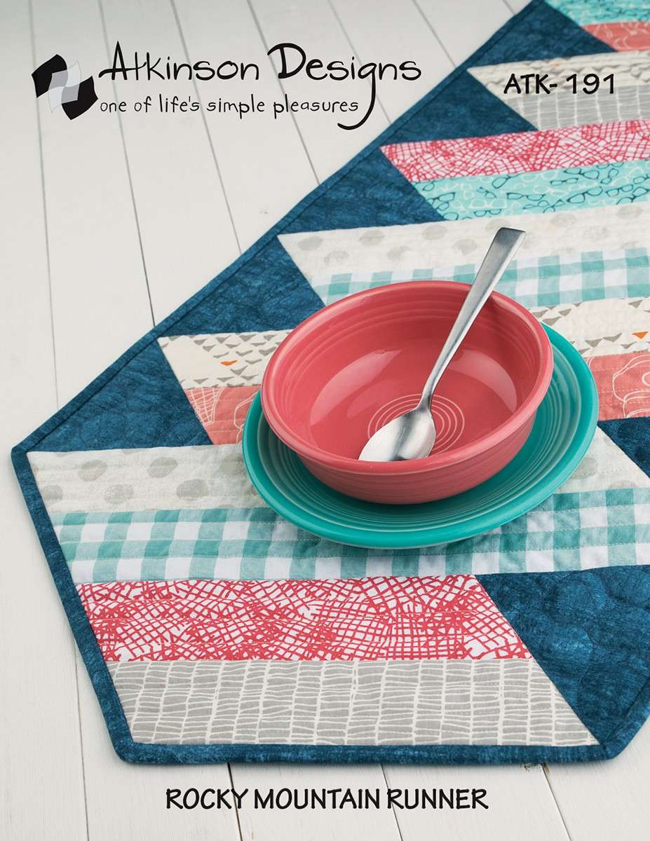 Enchanting Rocky Mountain Table Runner