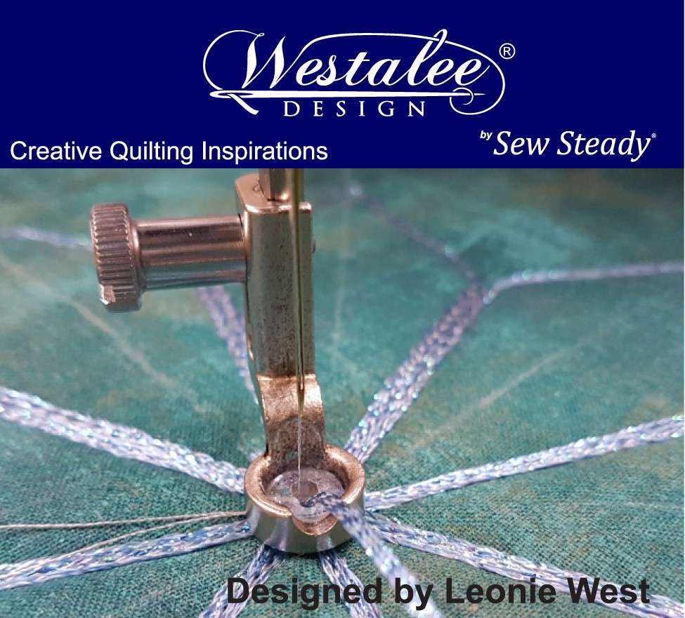 Westalee Low Shank Decorative Thread Ruler Foot - Your Quilting Essential!