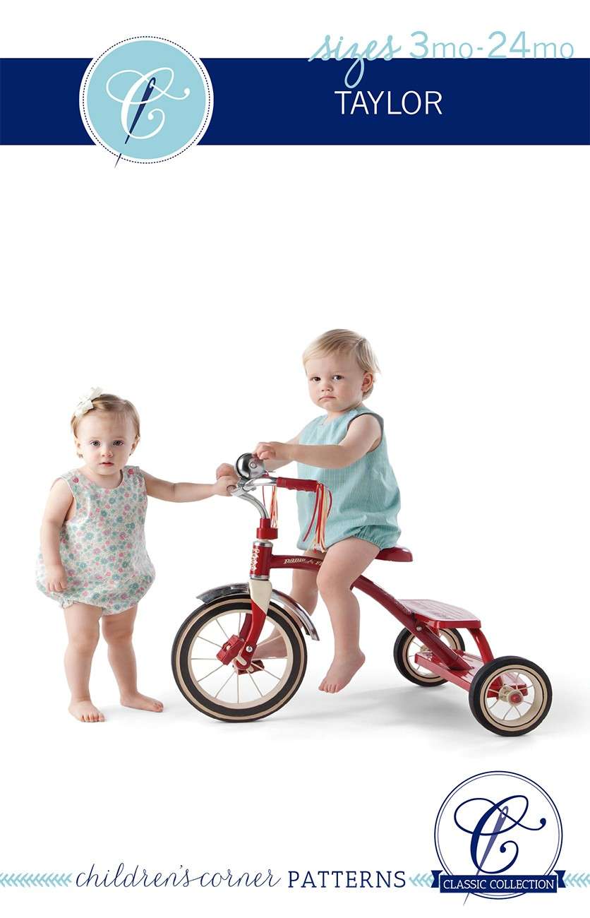 Taylor 3 - 24 Months Baby Romper Pattern: Perfect for Boys and Girls!