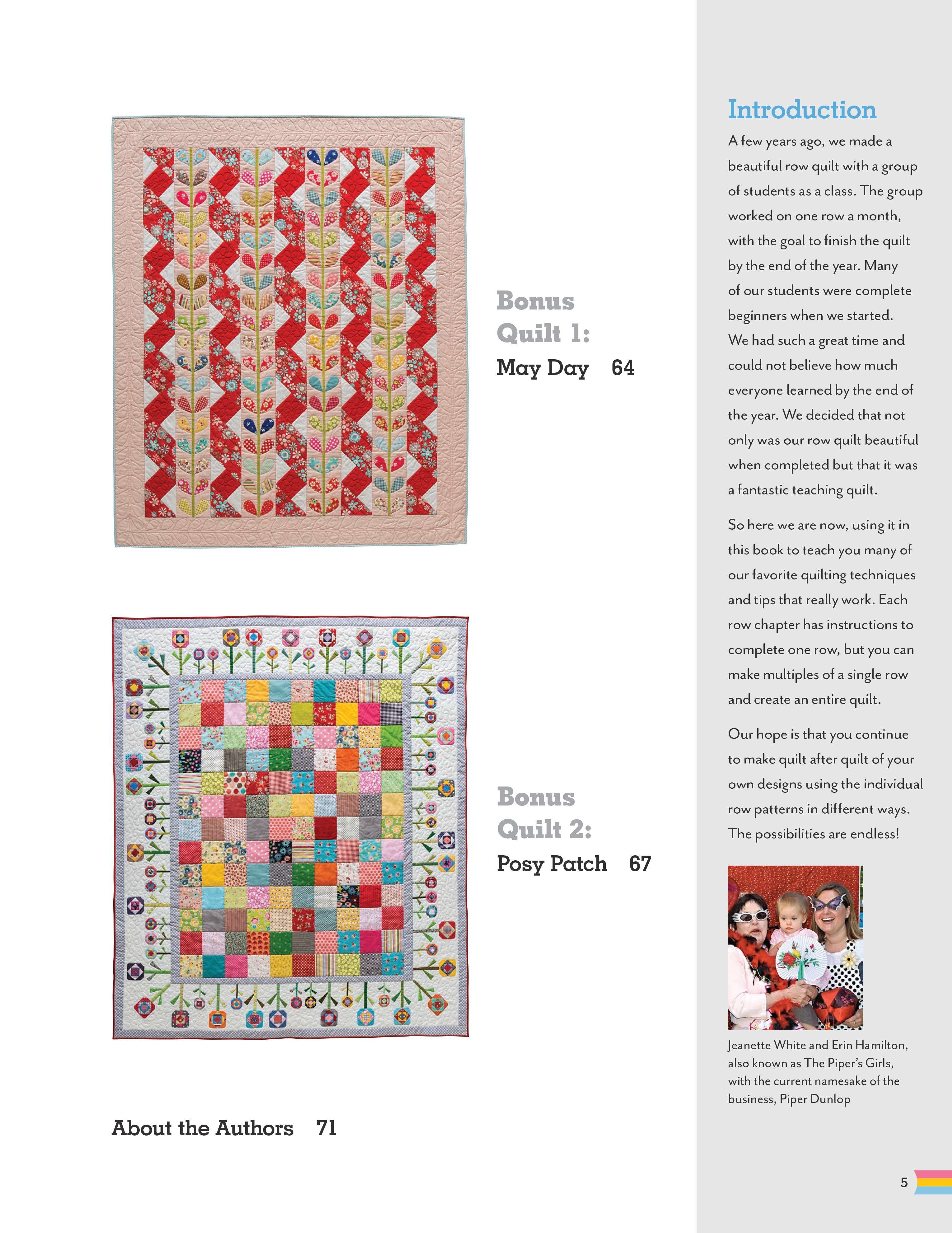 Quilting Row by Row - Softcover: Your Path to Quilting Mastery