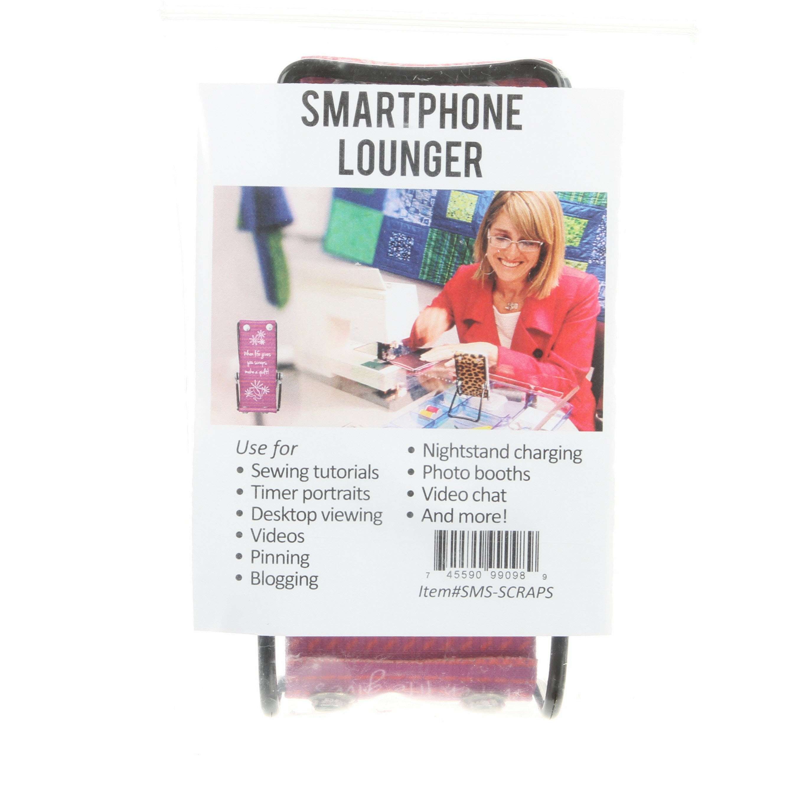 Purple Smartphone Lounger: Turn Scraps into Quilts of Joy!