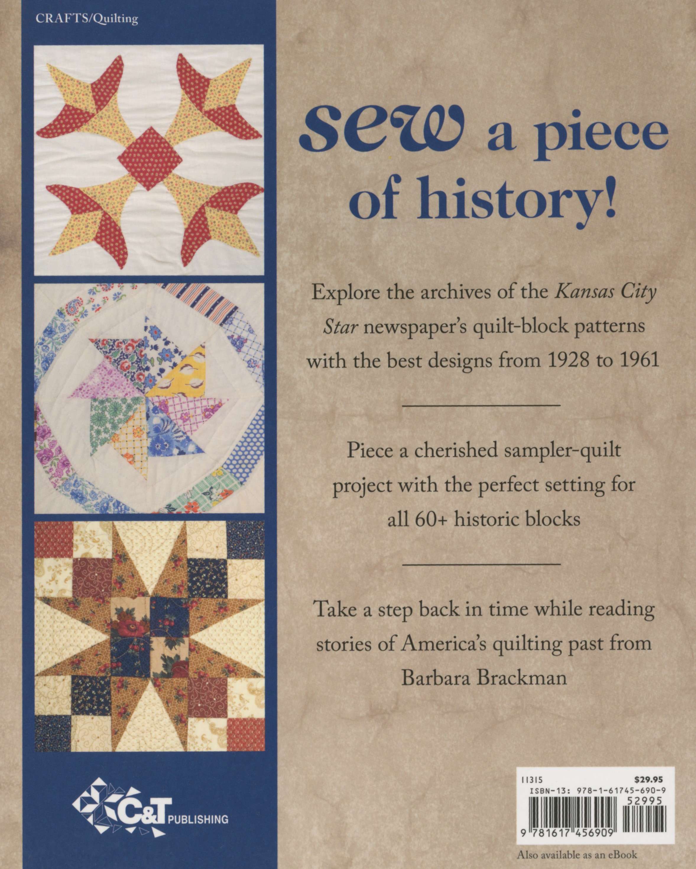 The Kansas City Star Quilts Sampler: Over 60 Vintage Blocks from 1928 - 1961