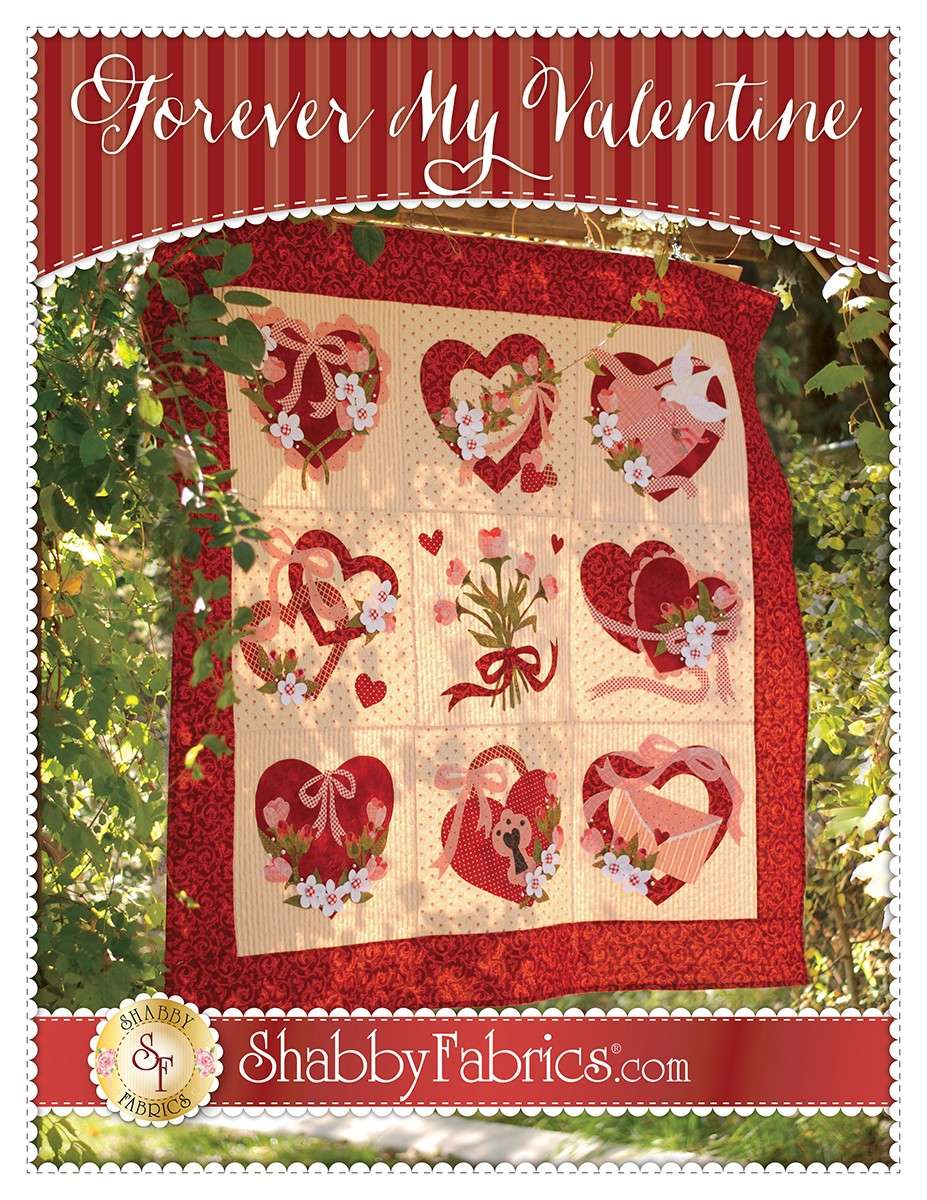 Jennifer Bosworth's Forever My Valentine Cotton Quilt Pattern - A Heartfelt Creation