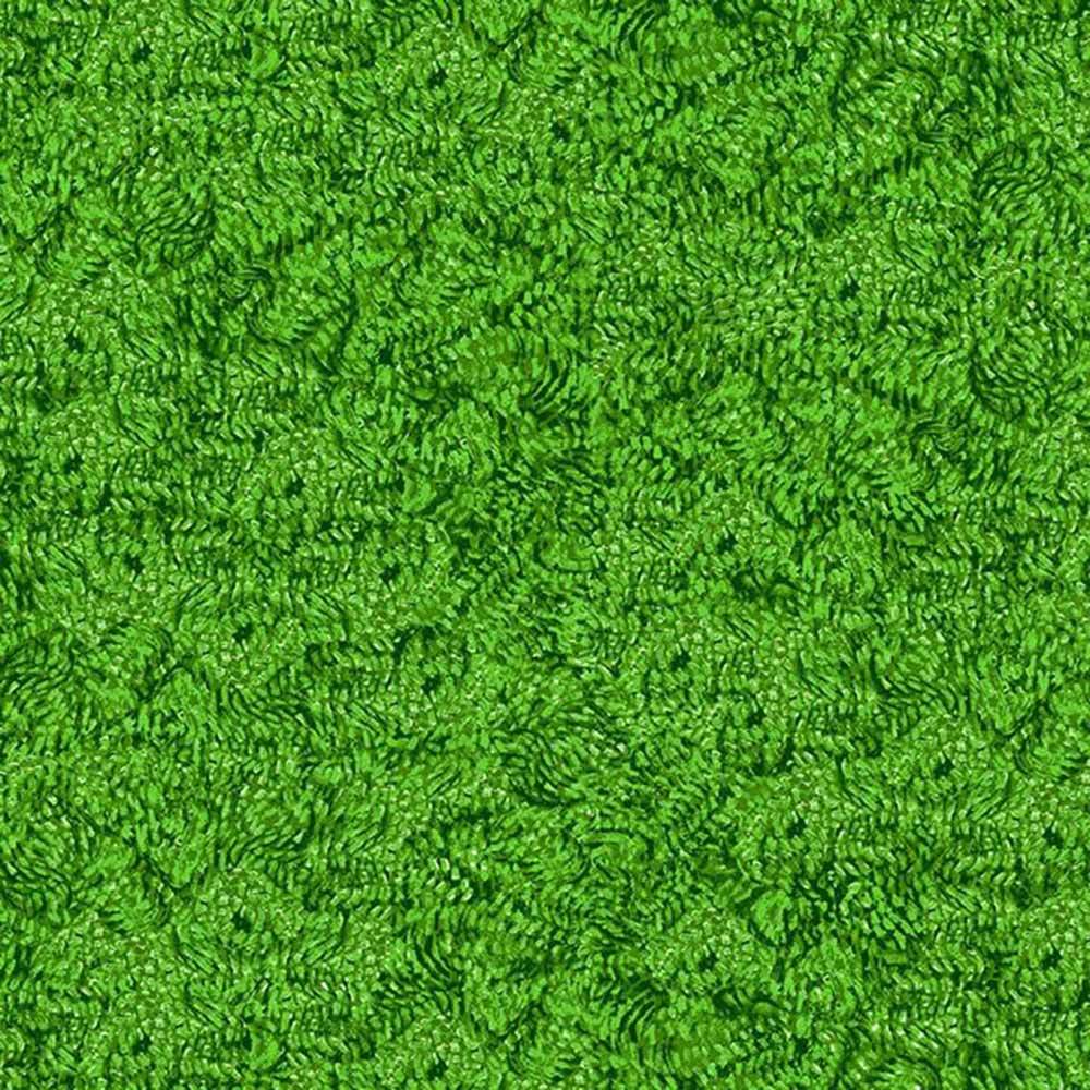 Timeless Treasures - Poppy Dreams by Chong - A Hwang: Emerald Abstract Texture Yardage