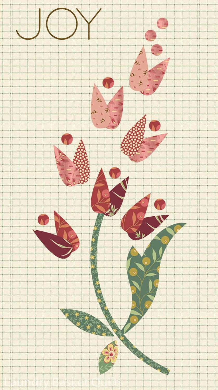 Harmony Silhouettes Block 5 - Joyful Applique Shapes Kit