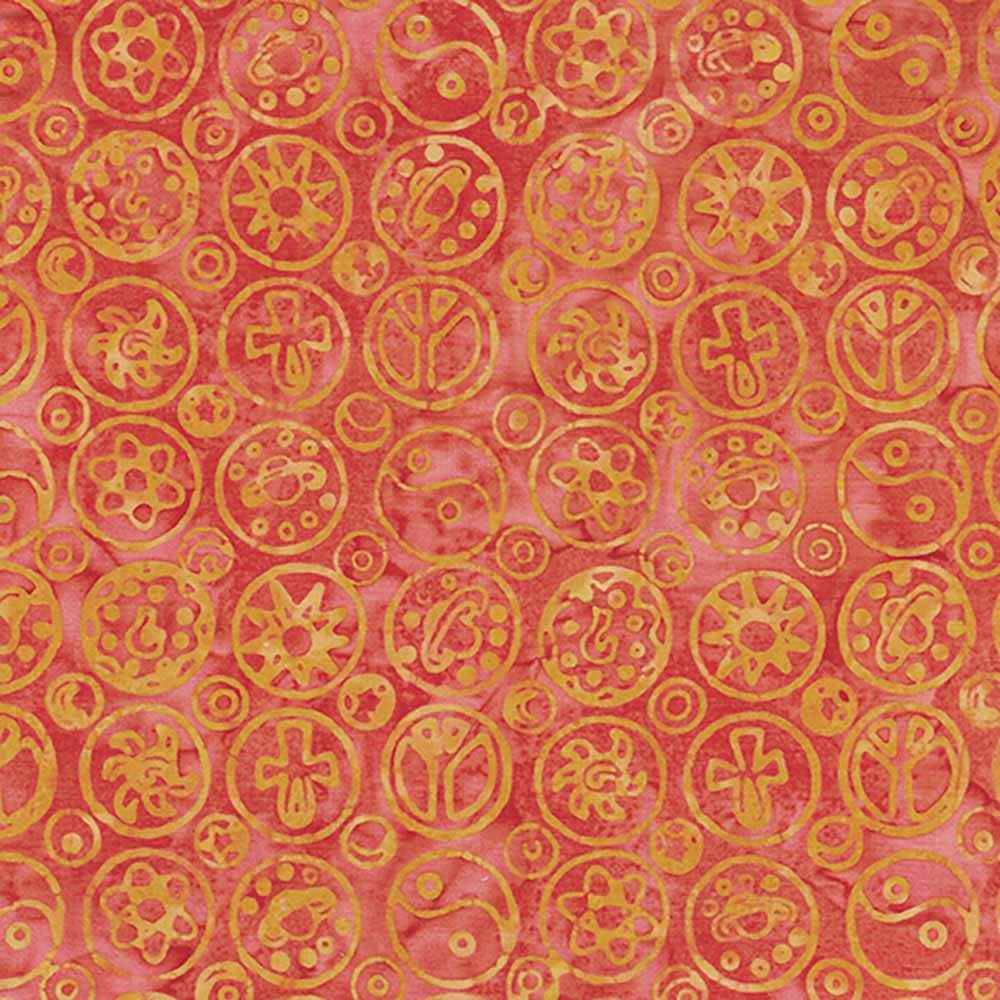 Island Batiks Zen-Orange Copper Yardage: A Stunning Fabric Choice!