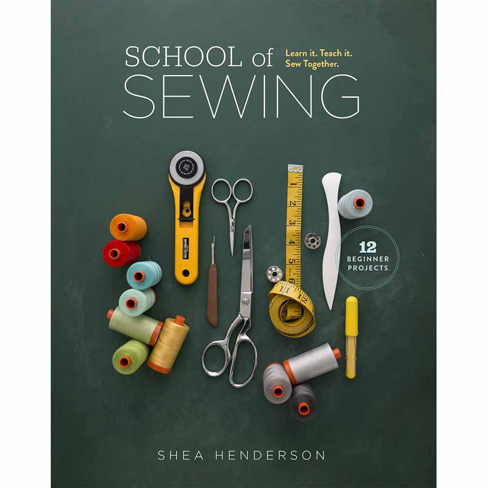 School of Sewing: Spiral-Bound Lay-Flat Guide to Master Sewing