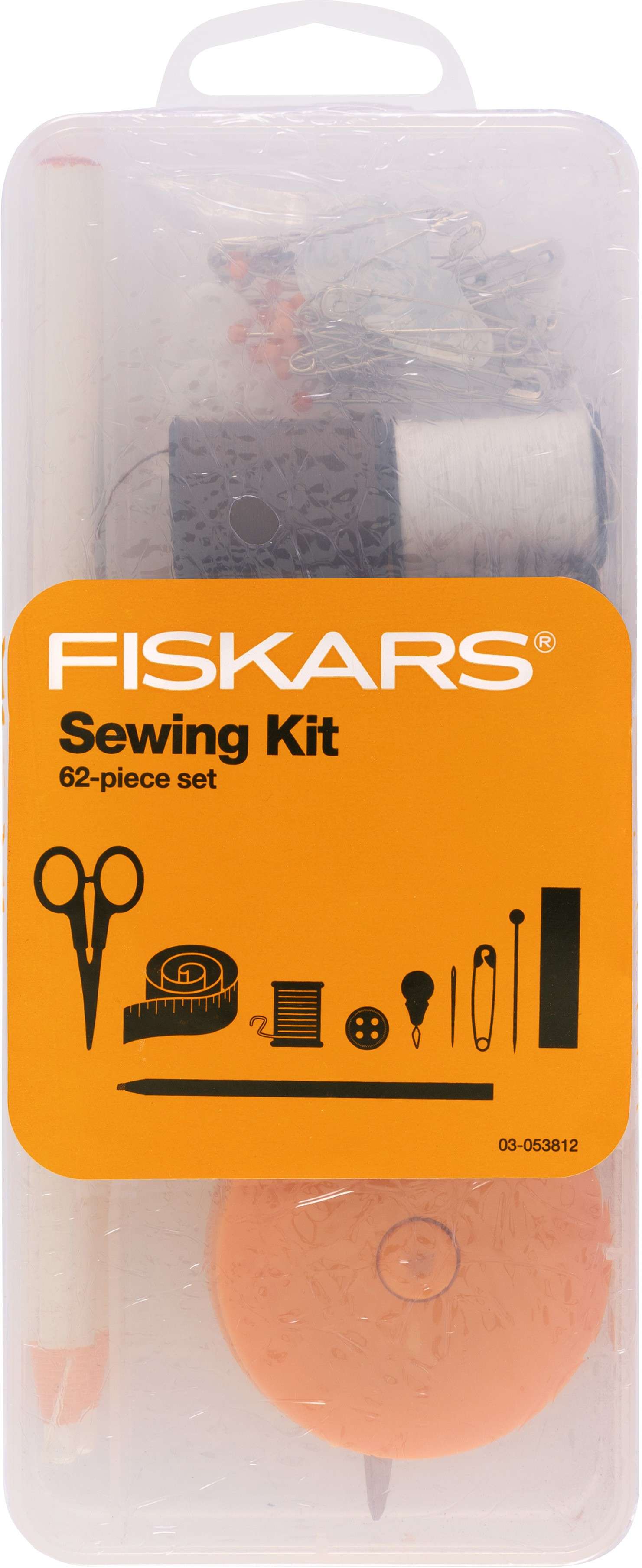 Fiskars® 62-Piece Sewing Essential Kit - Your Ultimate Sewing Companion