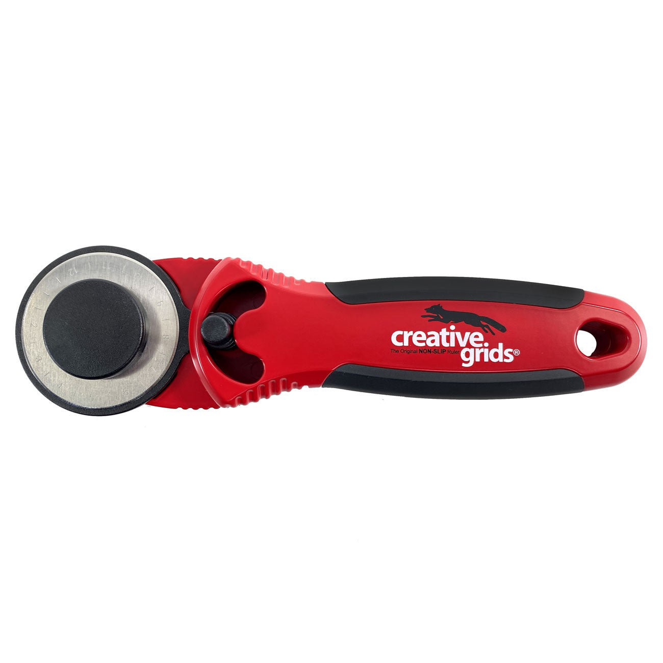 Creative Grids 45mm Rotary Cutter with EVA Case - A Must - Have for Fabric Cutting!