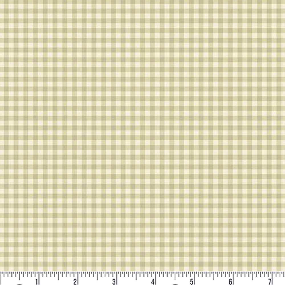 Andover Fabrics' Cozy House Petite Gingham in Birch - Transform Your Projects Per Yard!