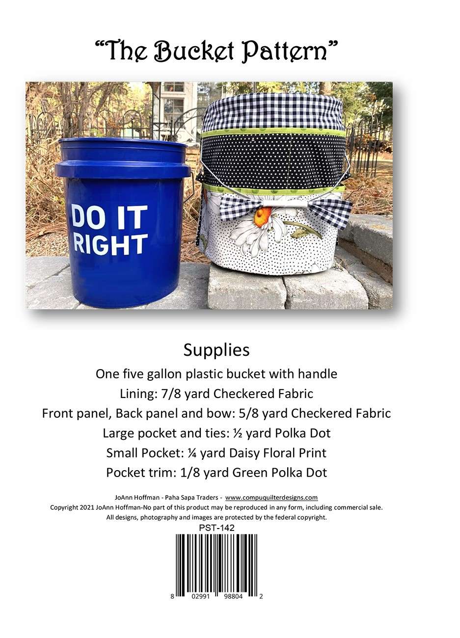 Amazing Bucket Pattern for Tote Creation
