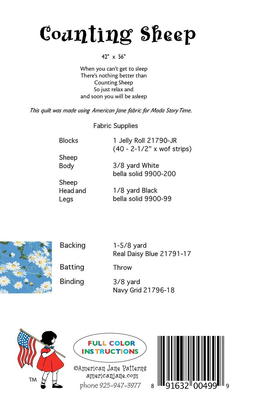 Enchanting Counting Sheep Quilt Pattern