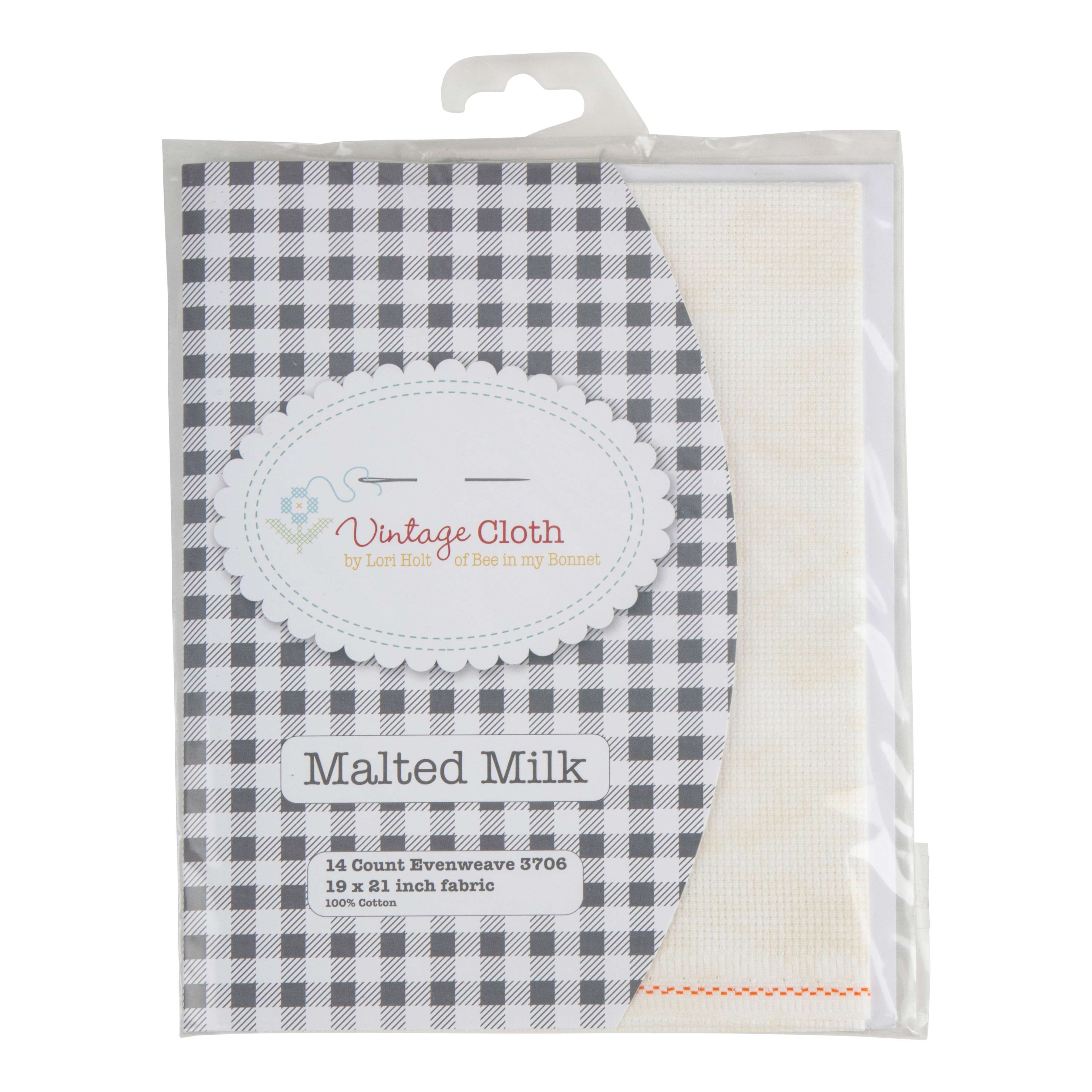 Charming Vintage 14ct Malted Milk Cloth (18in x 21in)