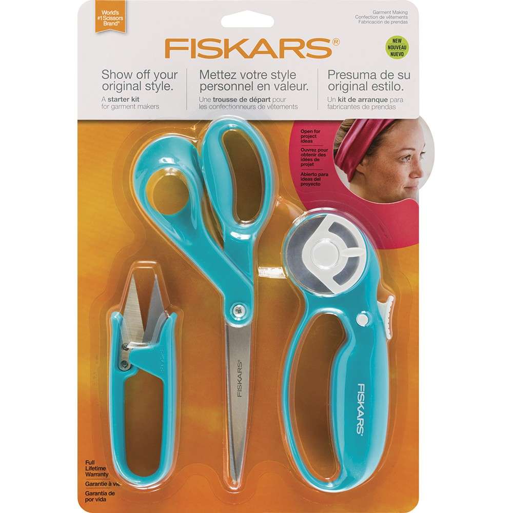 Fiskars Fashion Sewing Starter Set - 3 Piece Wonder!