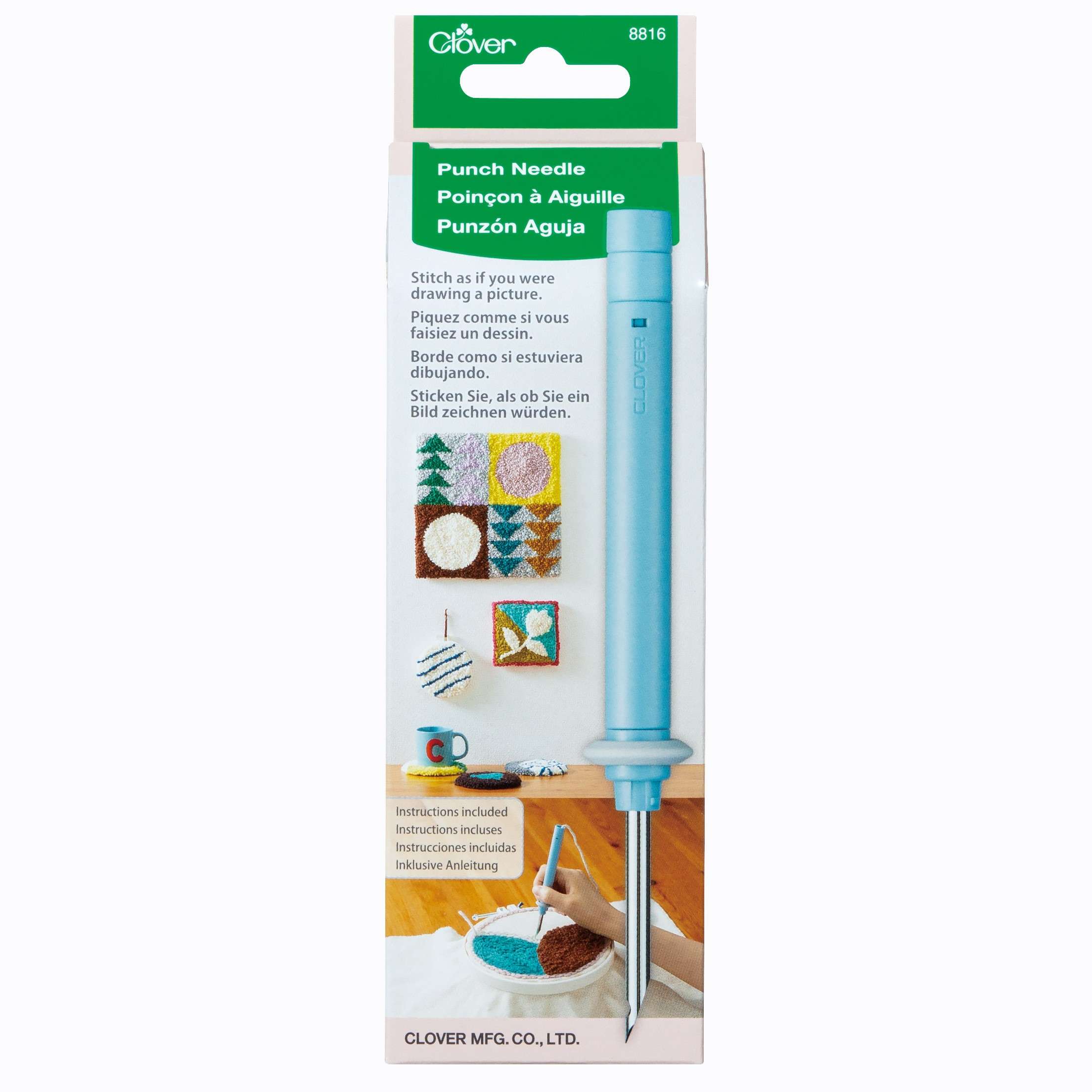 Amazing Punchneedle Tool for Effortless Yarn Crafting