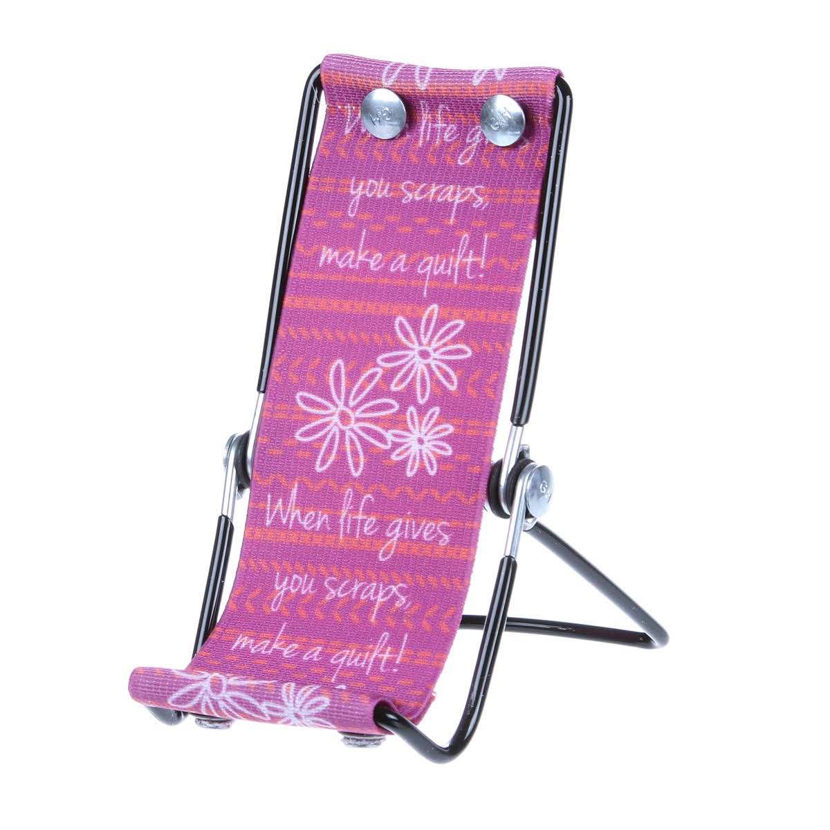 Purple Smartphone Lounger: Turn Scraps into Quilts of Joy!