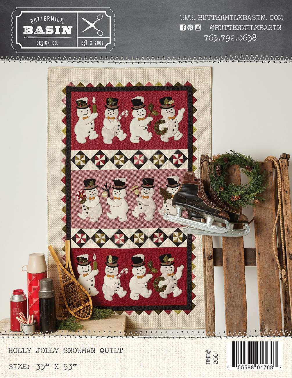 Festive Holly Jolly Snowman Quilt Pattern - Grab Yours Now!