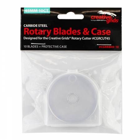 Creative Grids 45mm Replacement Rotary Blades - Pack of 10! Get Yours Now!