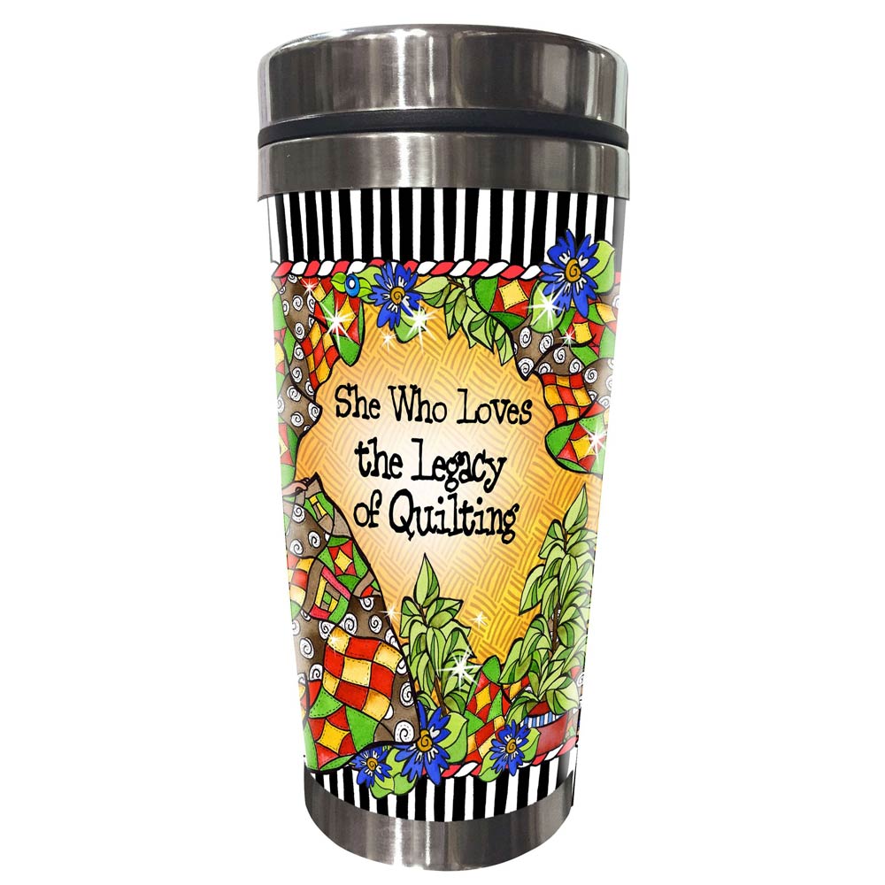 Quilt Legacy: The Wacky Stainless Steel Tumbler