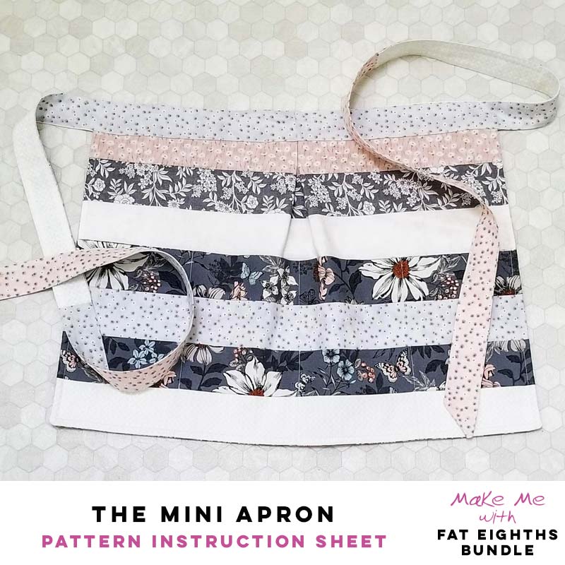 Adorable Mini Apron - Fat Eighth Pattern