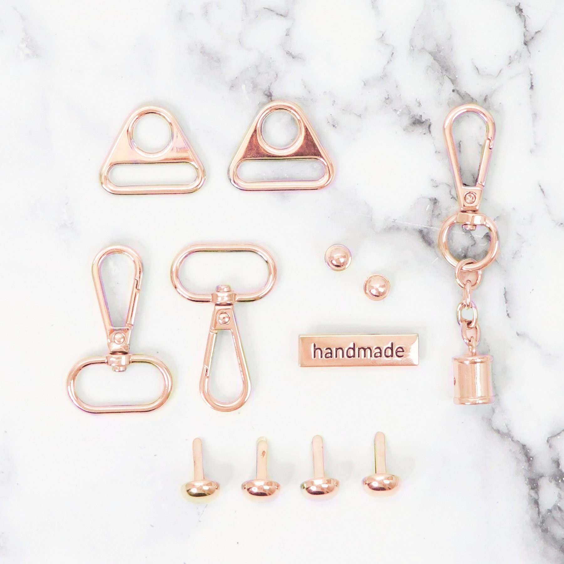 Gorgeous Rose Gold Hardware Sampler Box Bundle