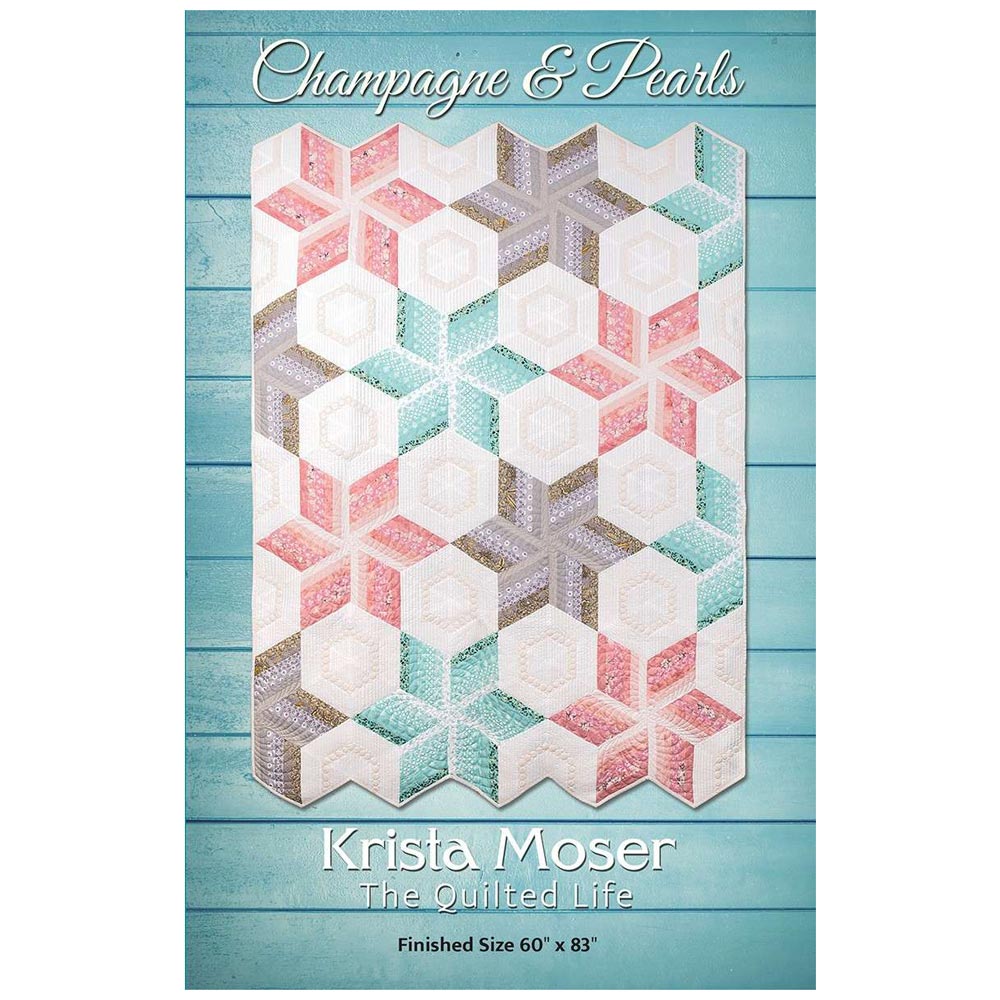 Enchanting Champagne & Pearls Quilt