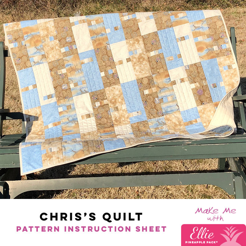 Chris's Stunning Ellie Pineapple Pack Quilt Pattern