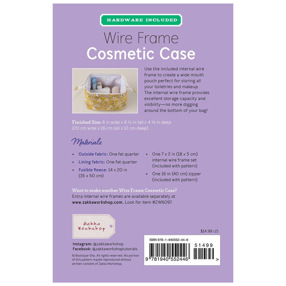 Gorgeous Wire Frame Cosmetic Case Refill Kit
