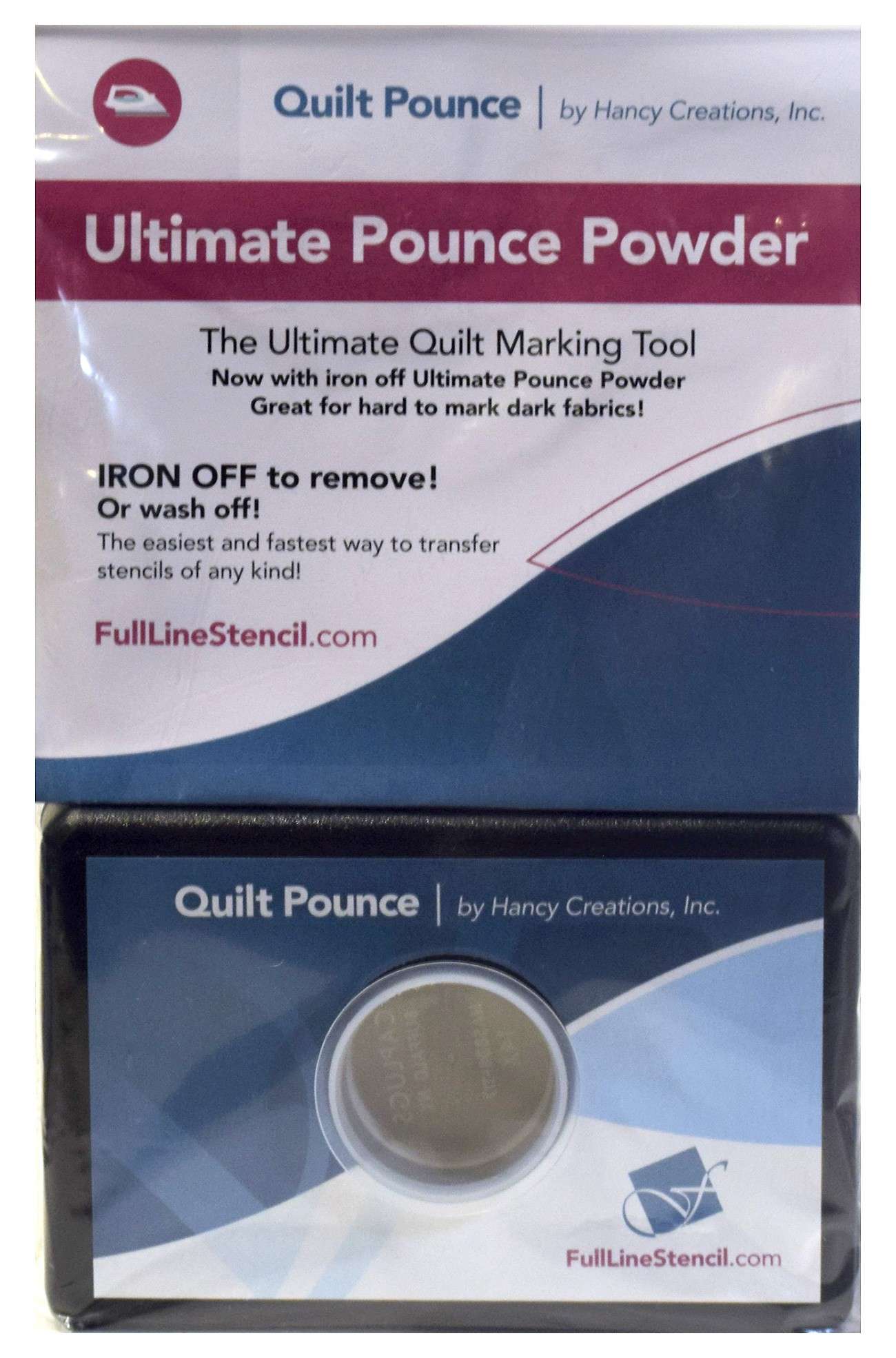 Ultimate White Pounce Powder Pad - Your Quilting Essential