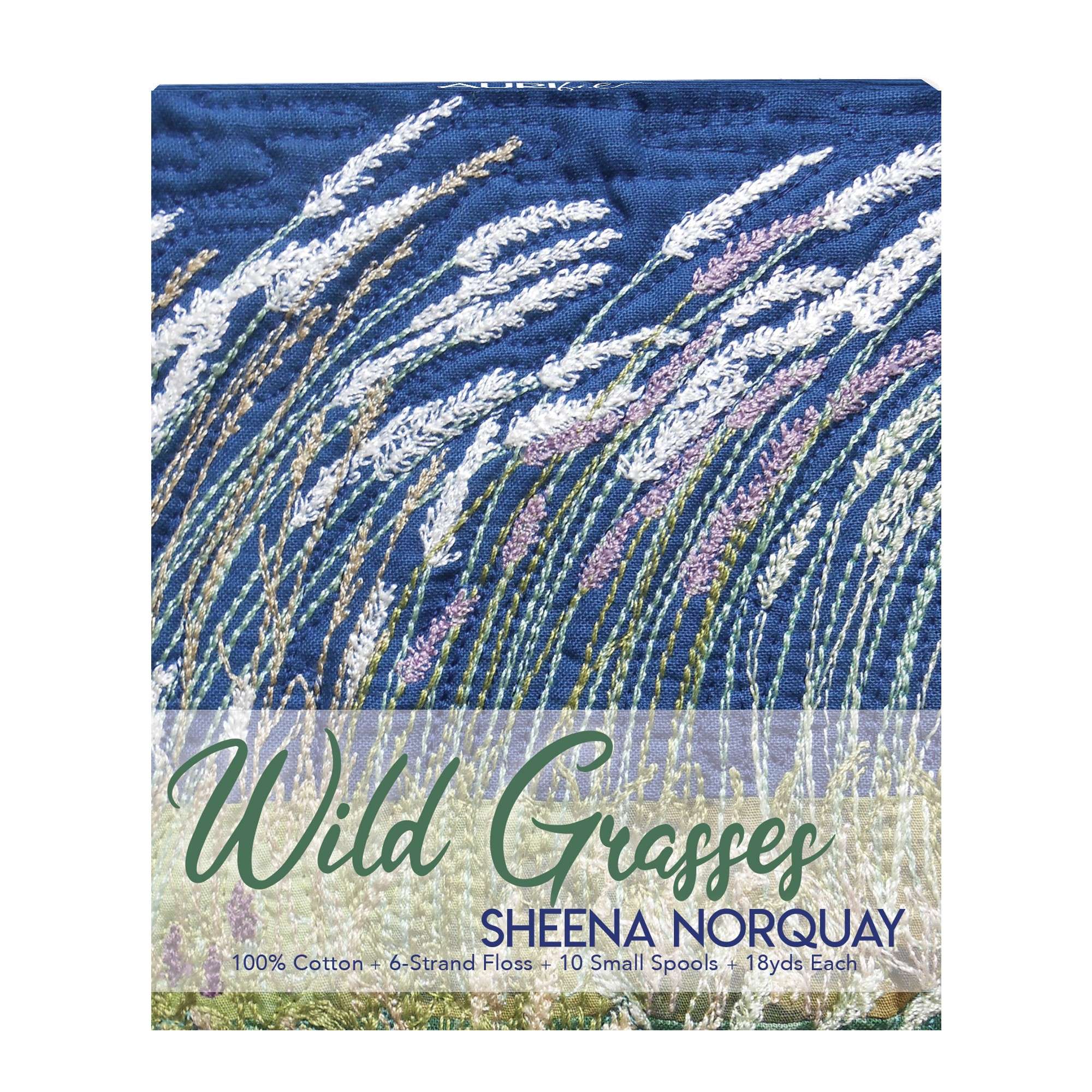 Sheena Norquay's Enchanting Wild Grasses 28wt Thread Set - 10 Small Spools