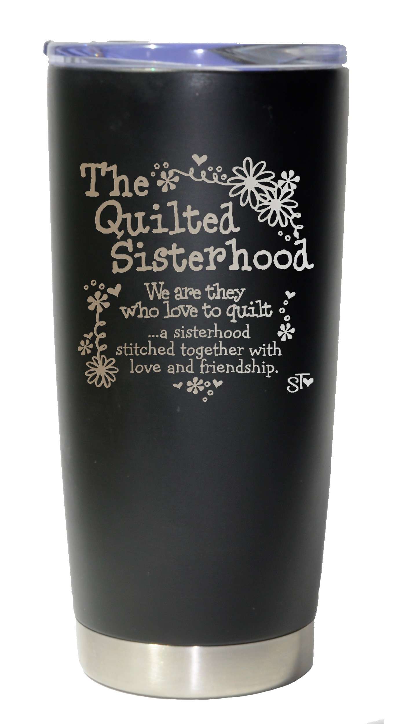 The Quilted Sisterhood's Premium Tumbler: A Must - Have for Quilt Lovers
