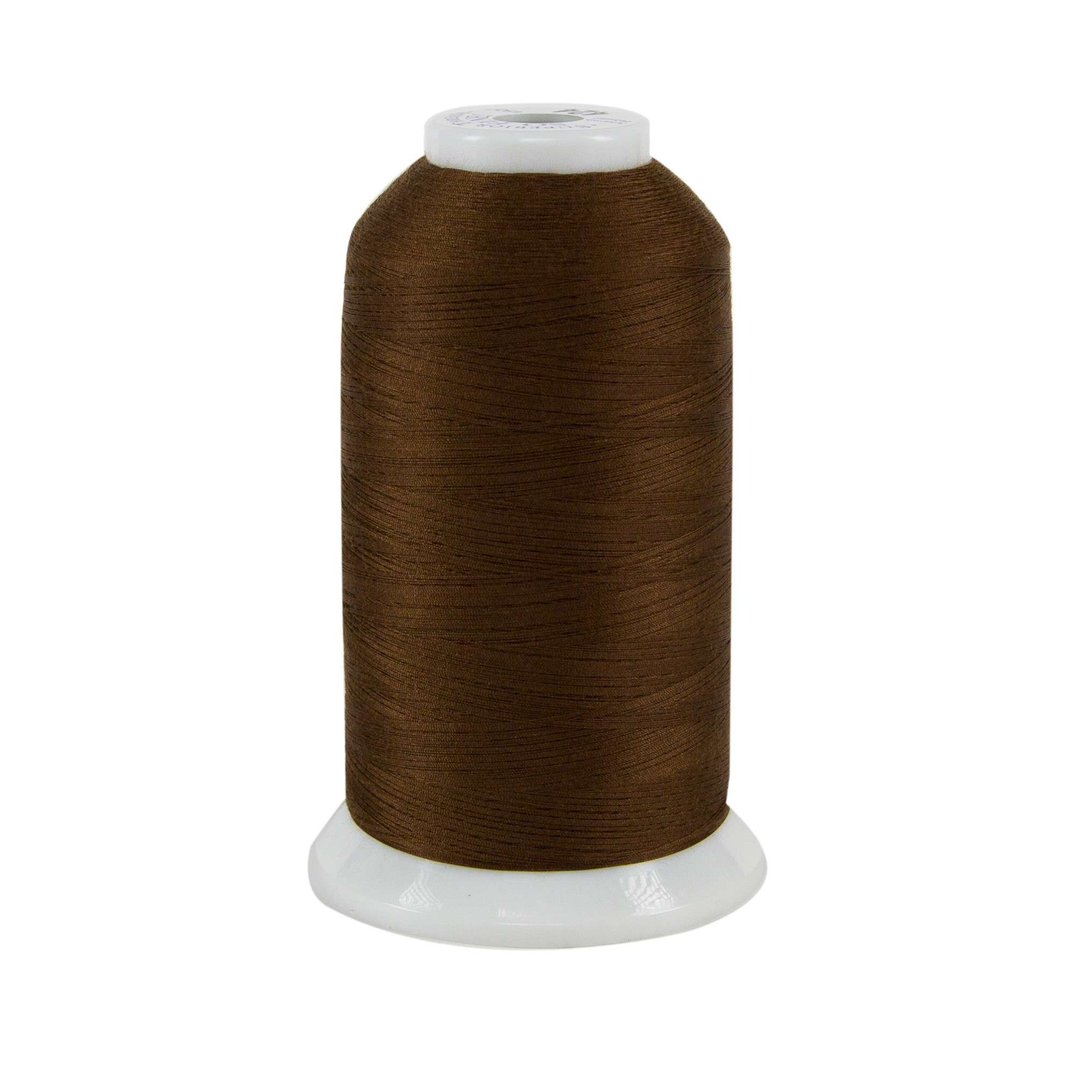 Indulge in Our So Fine Chocolate Polyester Thread - 3-ply 50wt, 3280yds!