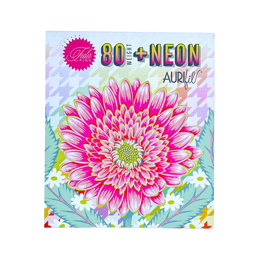 Tula Pink's Stunning 80wt Plus Neon Collection