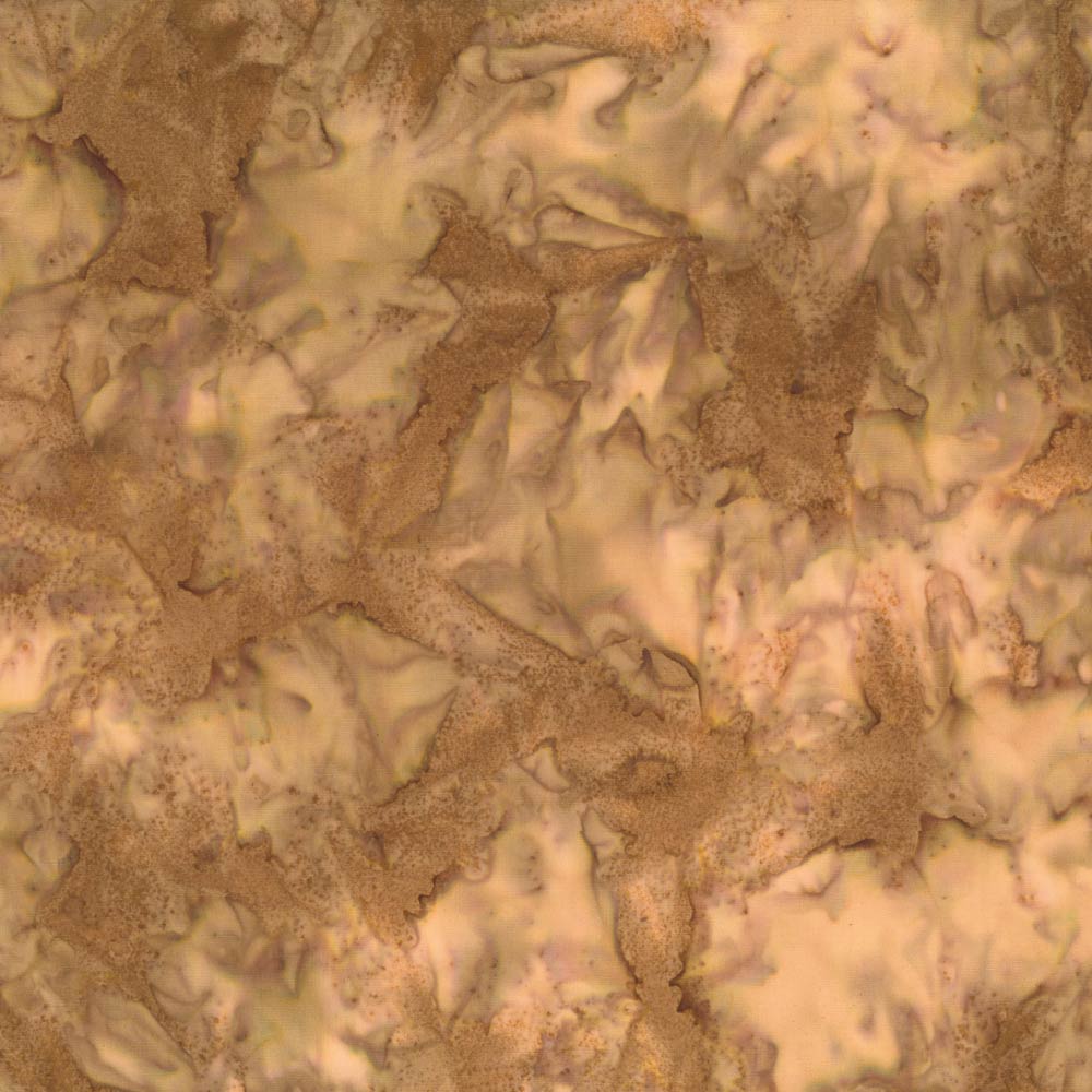 Hoffman California Fabrics - Exquisite Bali Handpainted Toast Fabric - 106 Wide, 3 - Yard Back Pack