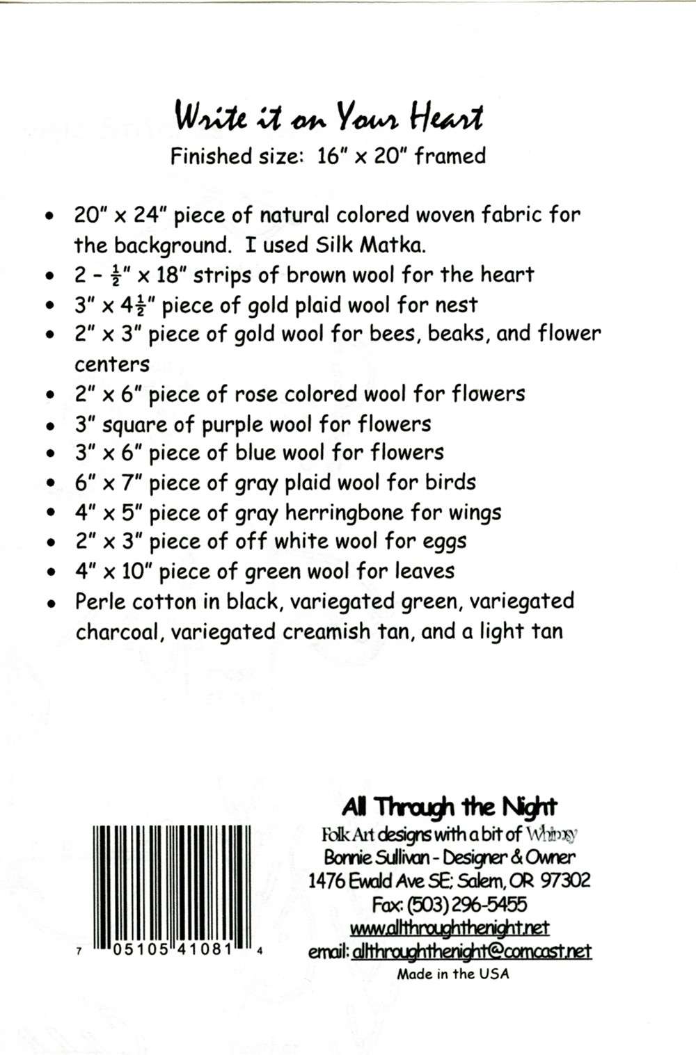Heartfelt Write - It Pattern: Capture Your Emotions!