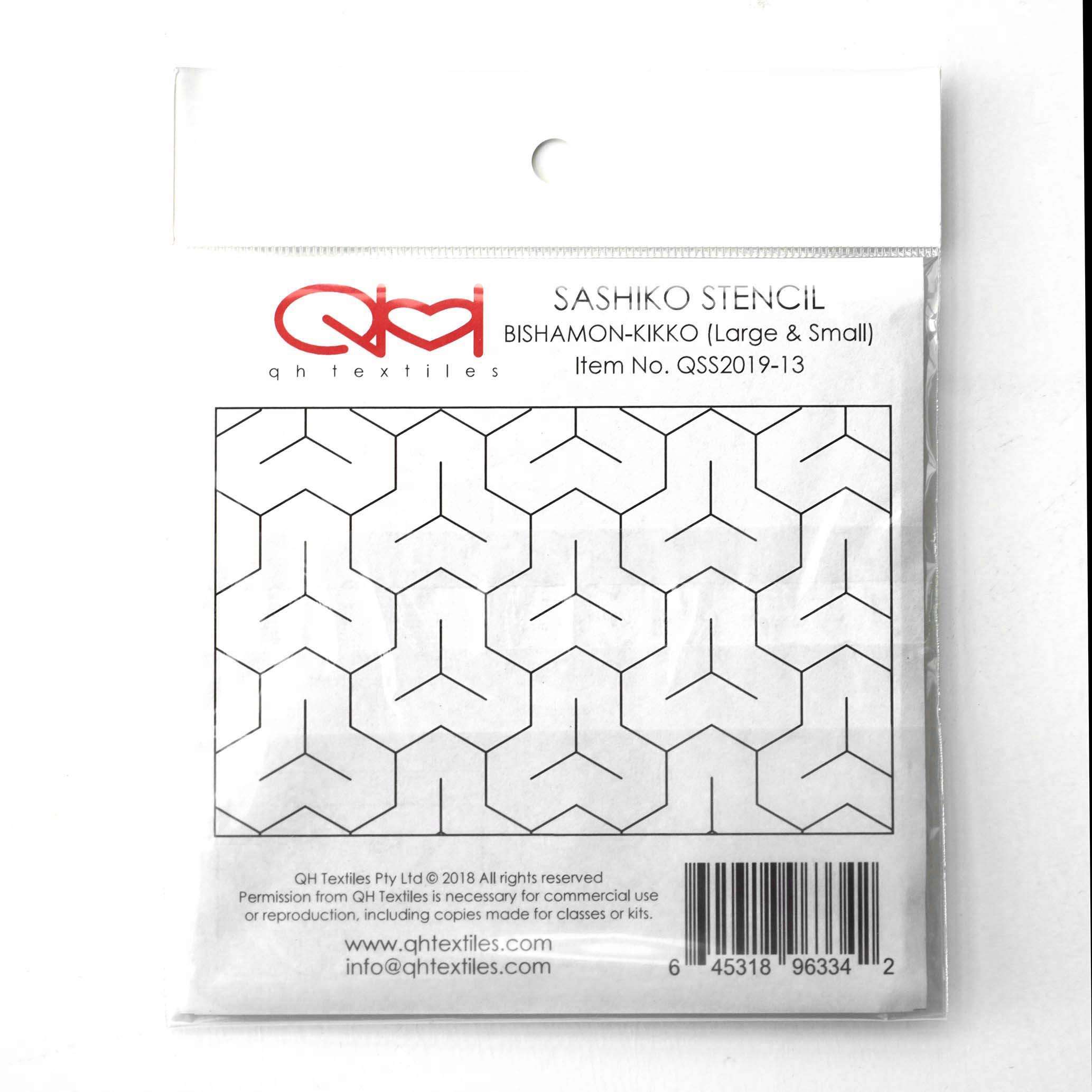 Gorgeous Sashiko Stencil Bishamon Kikko - Unleash Your Creativity!