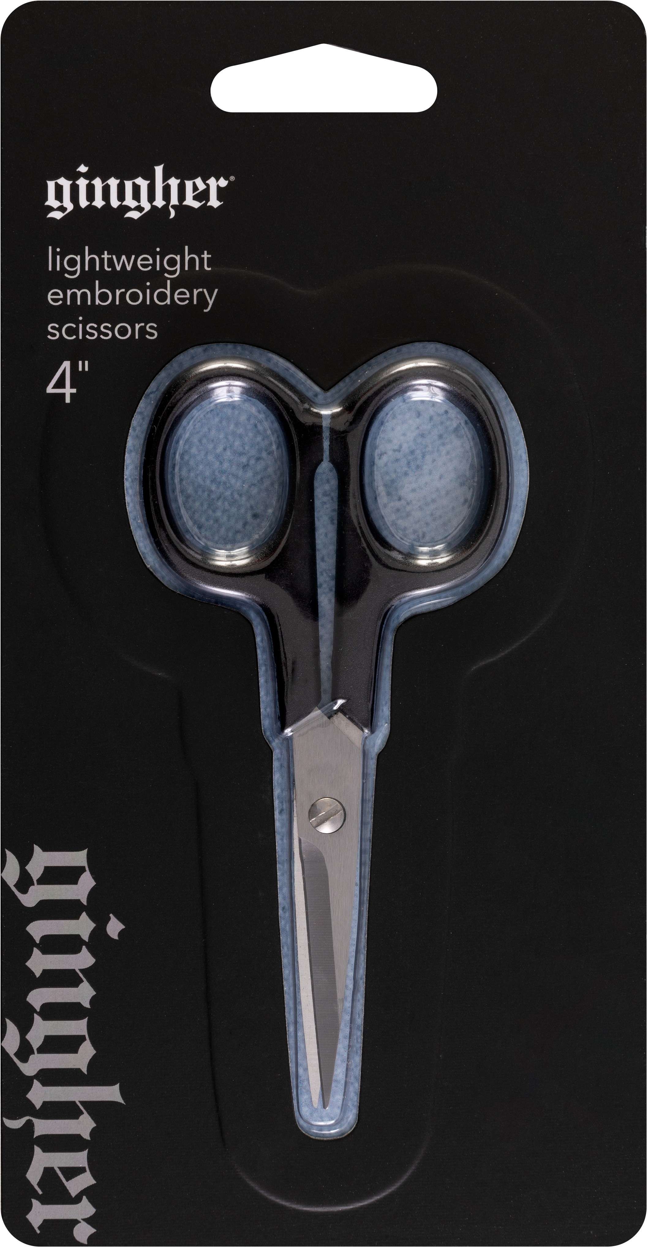 Gingher 4-inch Ultra-Light Embroidery Scissors - Precision Cutting for All!