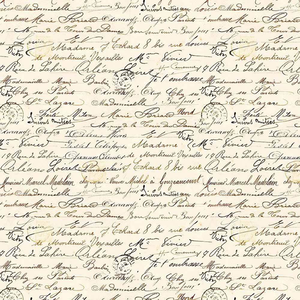 Timeless Treasures - Vintage Rose Cream Yardage: A Timeless Floral Delight