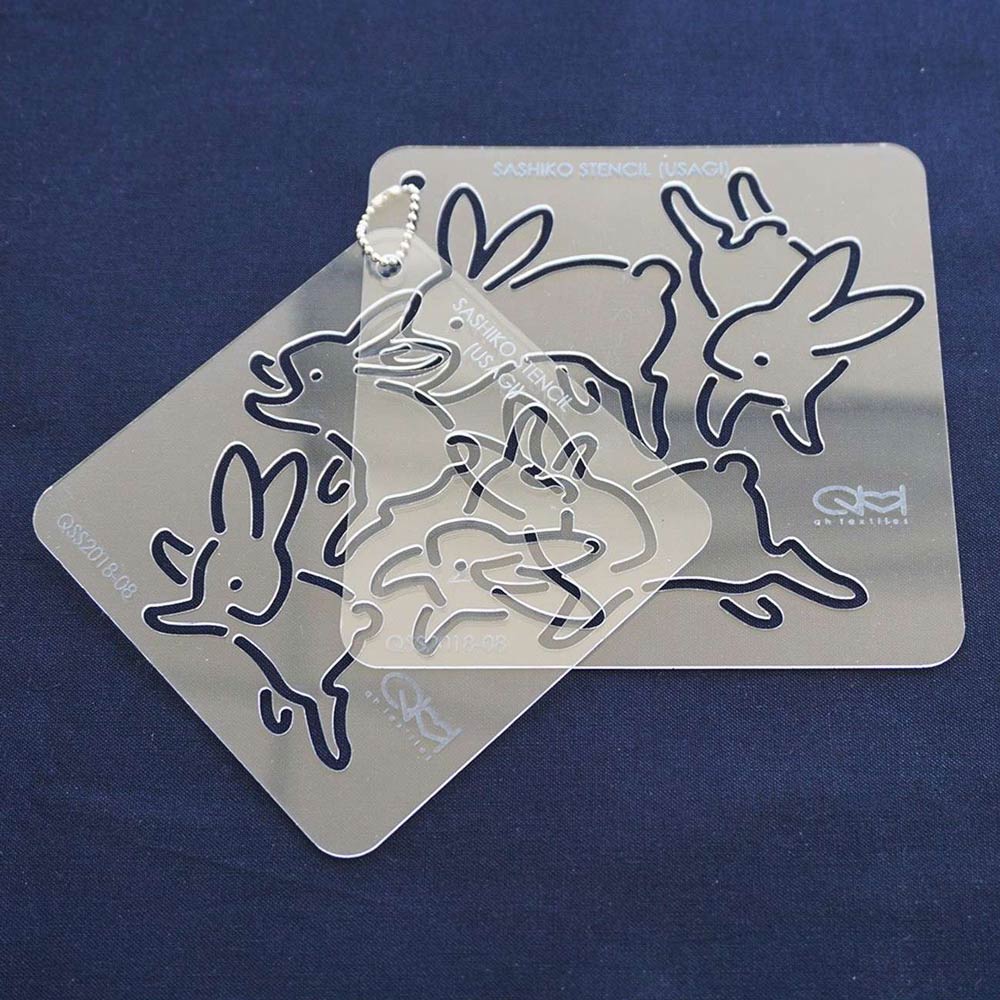 Charming Sashiko Stencil Usagi