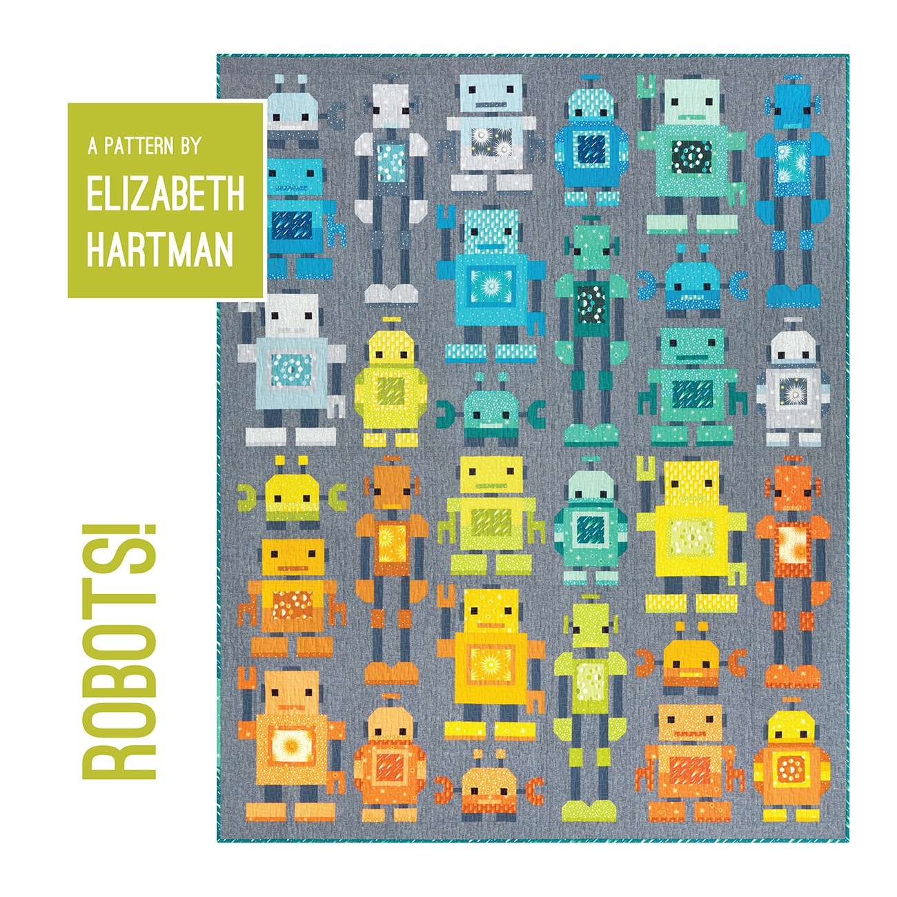 Discover Elizabeth Hartman's Charming Robot Quilt Patterns!