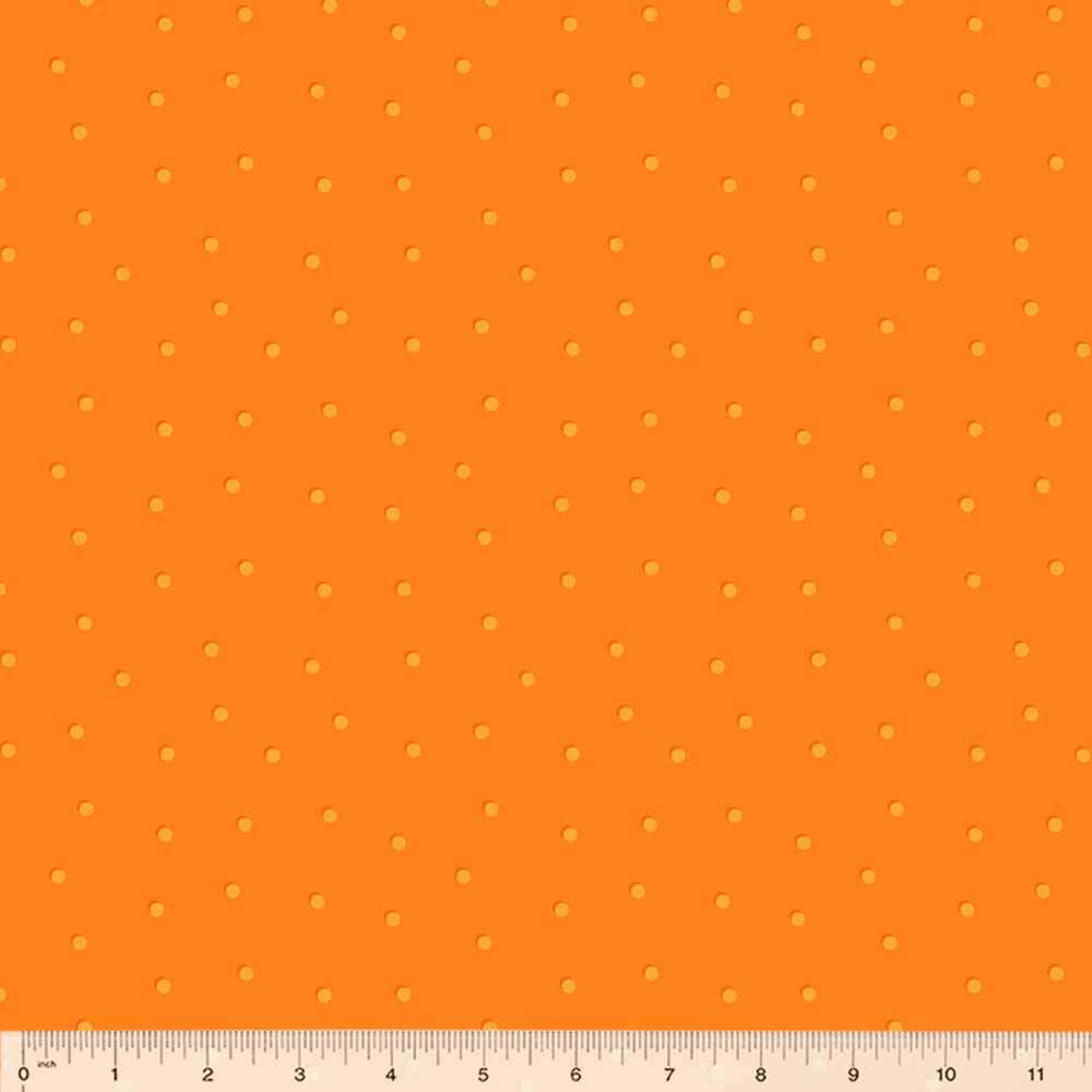 Windham - Color Club by Heather Valentine - Dotted Clementine Yardage: A Sweet Life Fabric