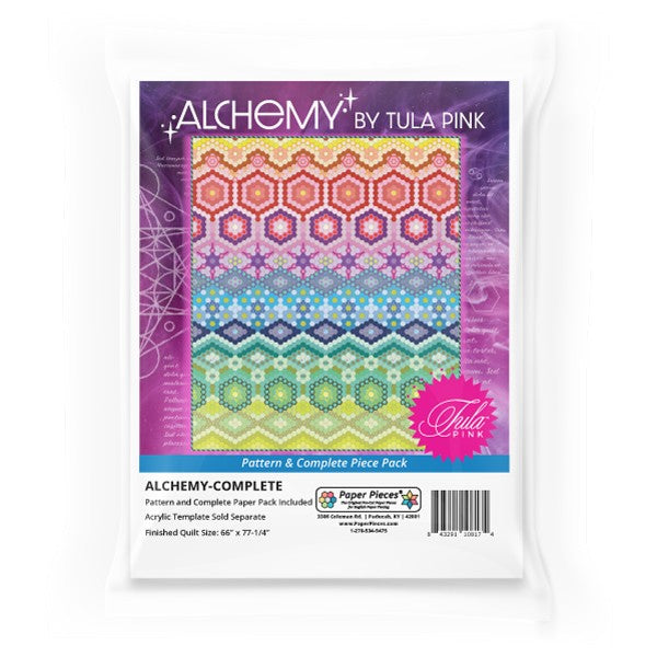 Tula Pink's Enchanting Alchemy Pattern & Complete Paper Piece Pack