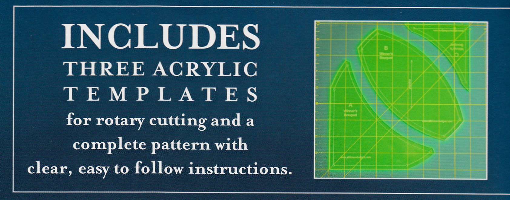 Terry Atkinson's Award-Winning Winner's Bouquet Quilt Pattern with Templates