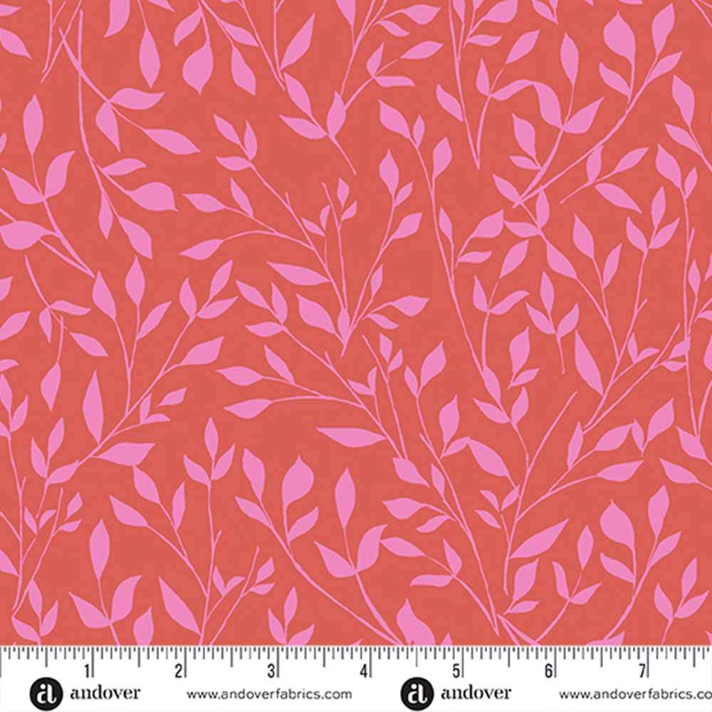 Andover Fabrics - Color Me Pretty by Stephanie Organes - Meadow Terracotta Yardage: A Visual Delight!