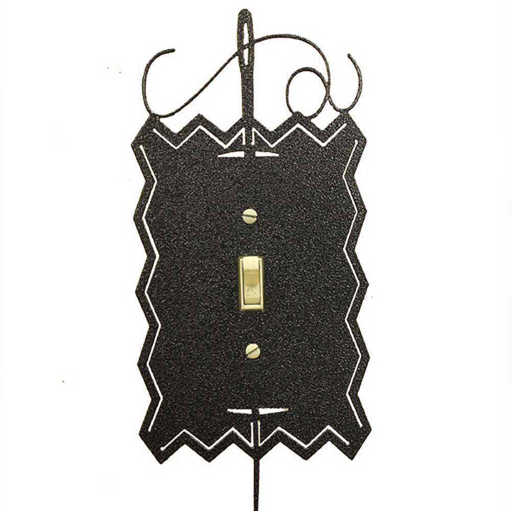 Exquisitely Hand - Painted Needle & Thread Single Light Switch Cover