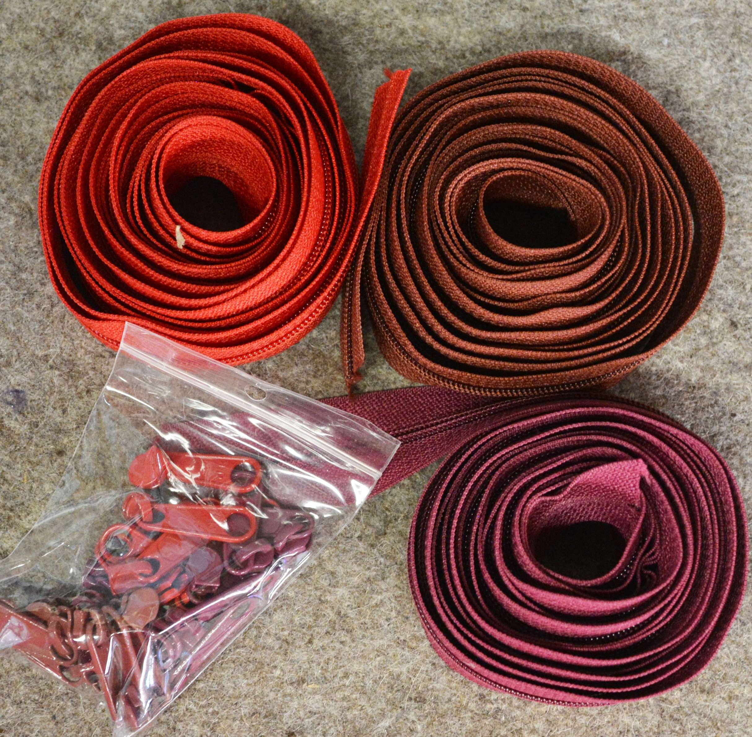 Gorgeous Zipper Trio - Baryard Blush