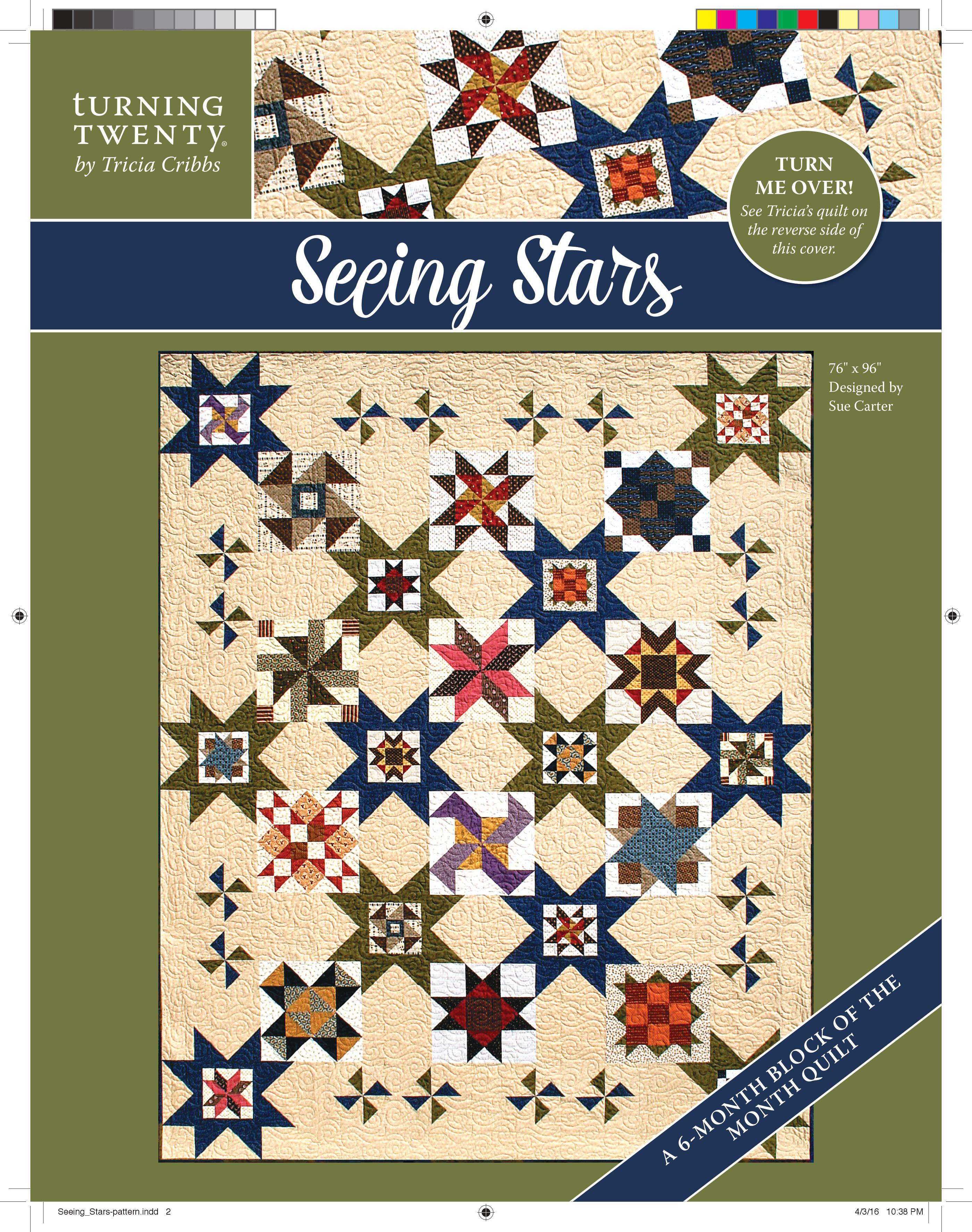 Enchanting 'Seeing Stars' Quilt Pattern by Sindy Rodenmayer