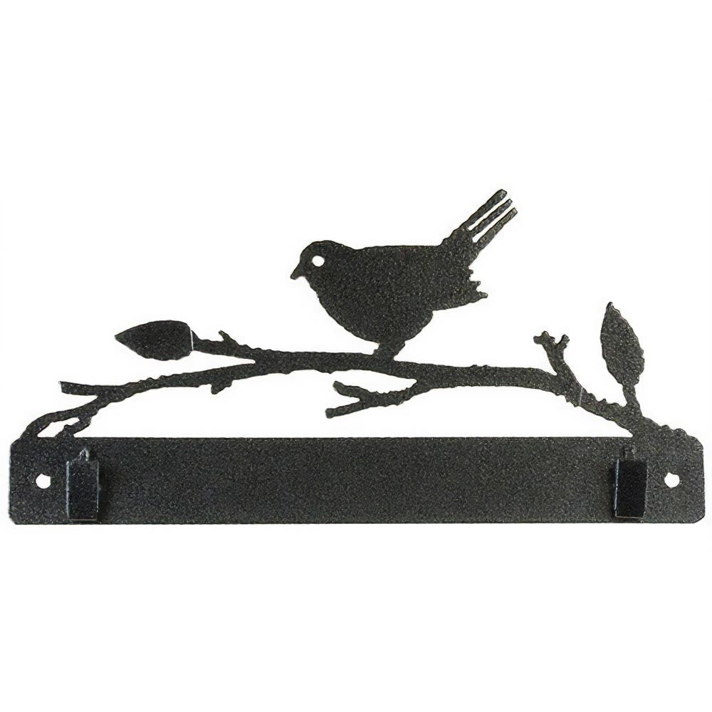 10-inch Bird on Branch with Clips - A Charming Decor Piece