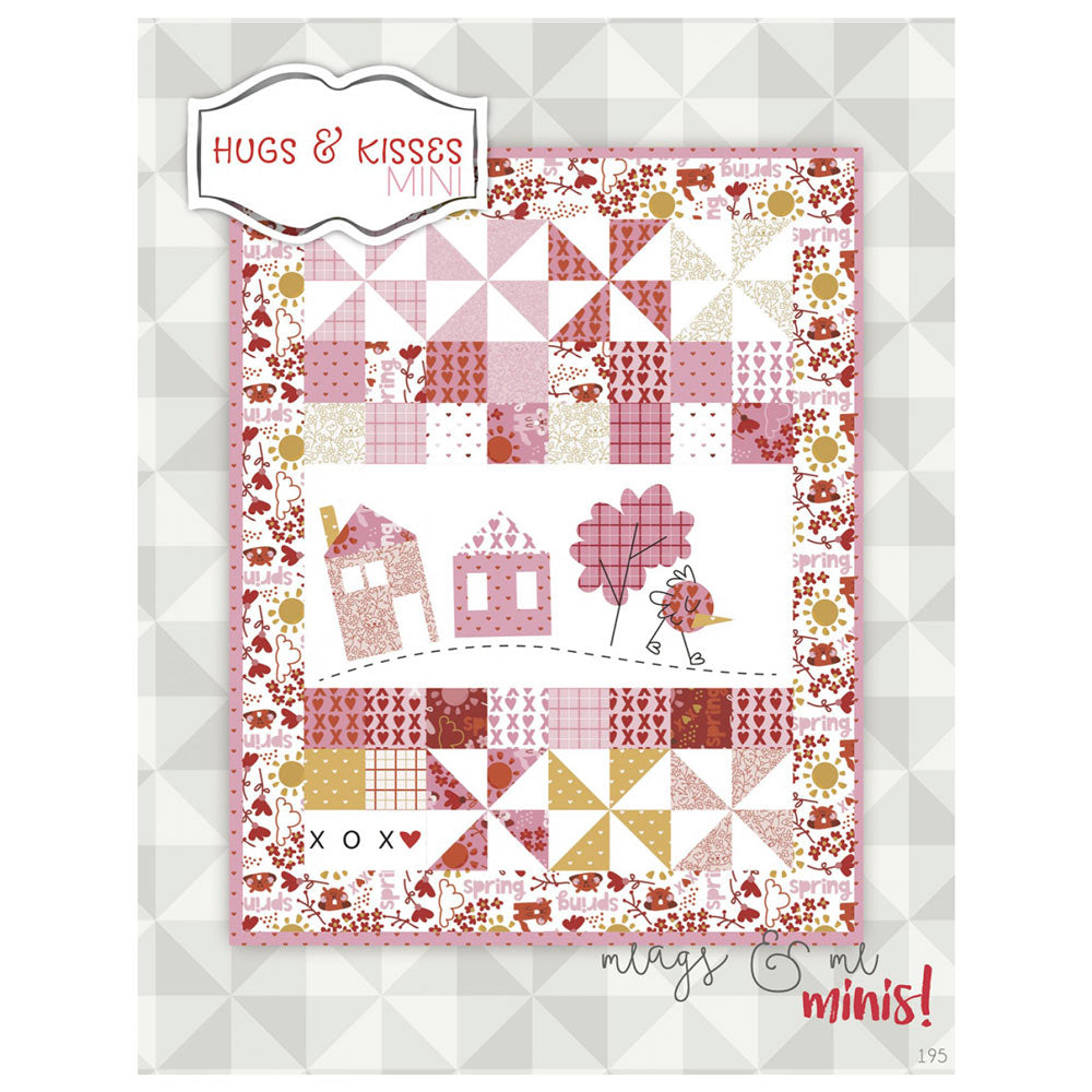 Enchanting Hugs & Kisses Mini Quilt