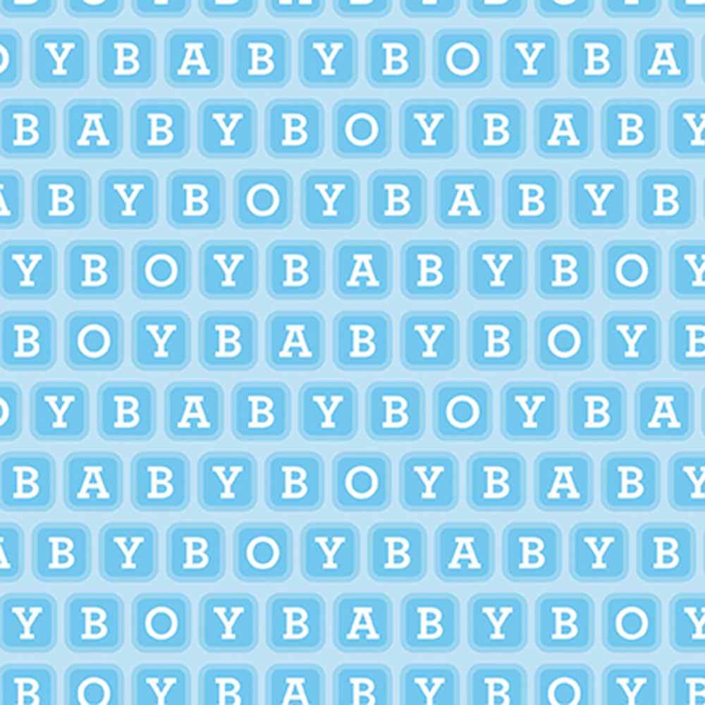 Riley Blake's Designer Flannel for Baby Boys - Doodlebug Design Inc's Blue Blocks Yardage